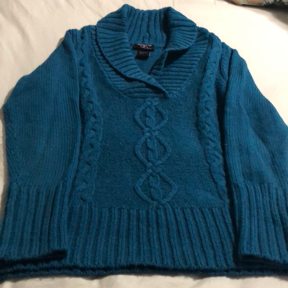 Beautiful Teal Sweater